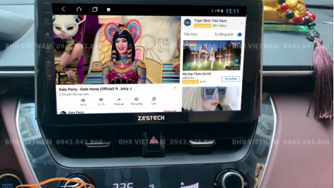 Màn hình DVD Android liền camera 360 xe Toyota Corolla Cross 2020 - nay | Zestech Z800 Pro+